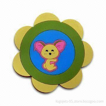 3D PVC Novelty Magnet, Available in Various Shapes